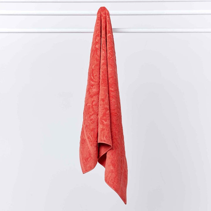 innate collection | shadows towel | coral