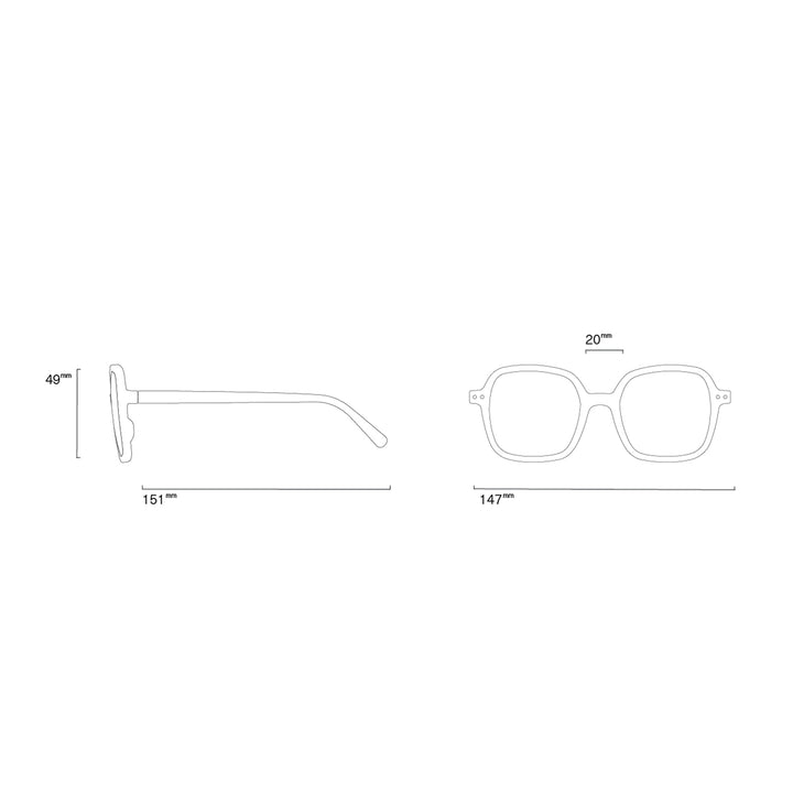 izipizi | sunglasses | frame #O