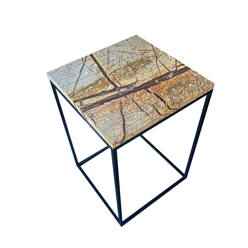 janua | sc 54 side table | rainforest gold stone