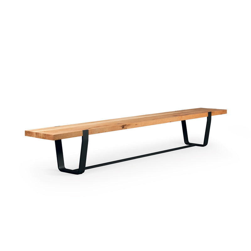 janua | bb 12 clamp bench | oiled vintage oak | 220x43cm