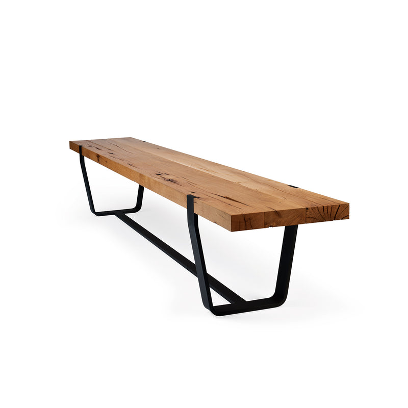 janua | bb 12 clamp bench | oiled vintage oak | 220x43cm