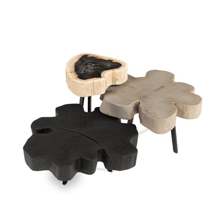 janua | bc 05 stomp stone table | 40cm | beige black 13