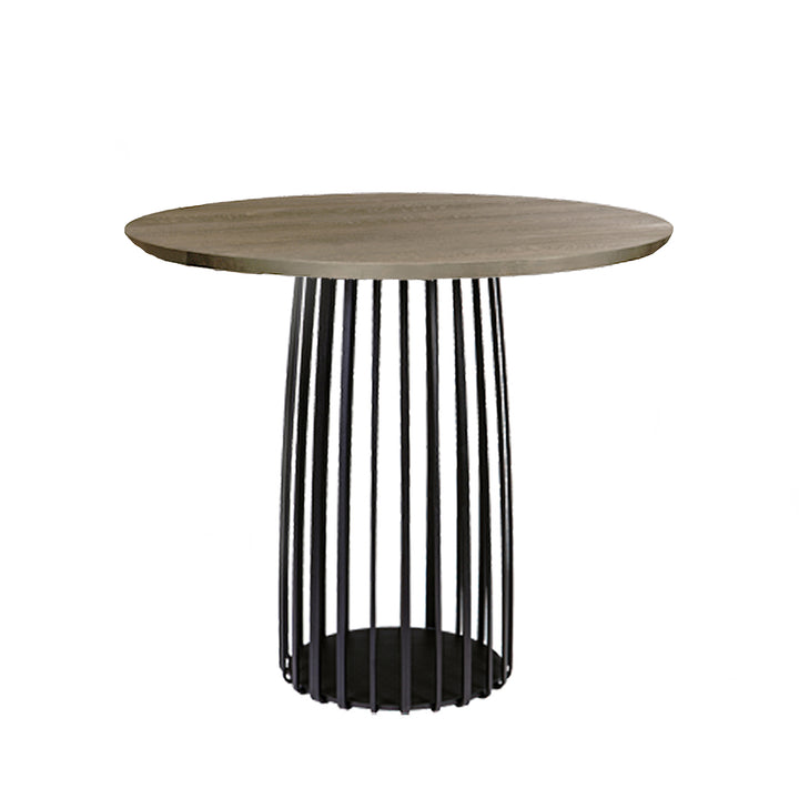 janua | bc 07 basket table high | white smoked oak