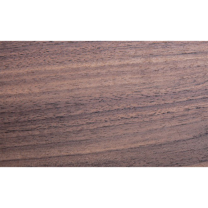 janua | bc 19 t-rox console table oval | american walnut + emperador stone | leg left | 120cm