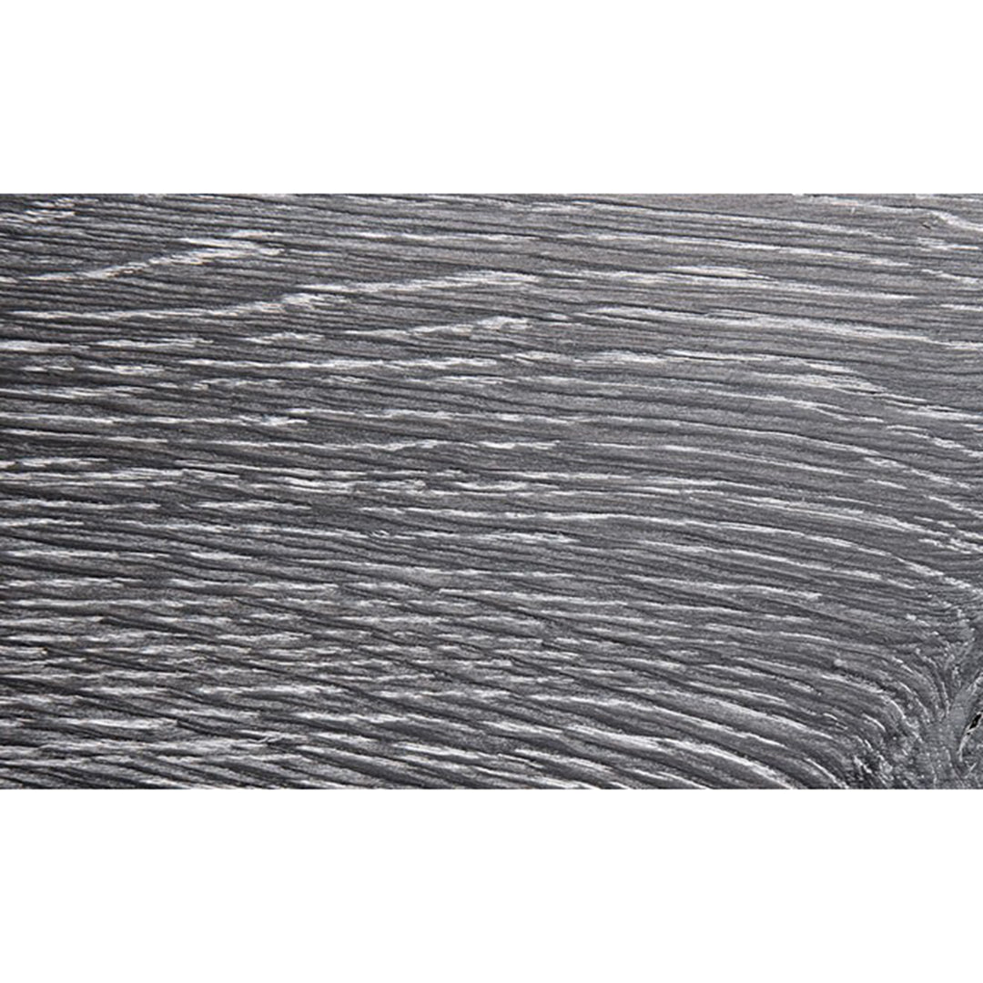 janua | sk 08 butterfly table | charburned oak grey shade + black base 300x100cm