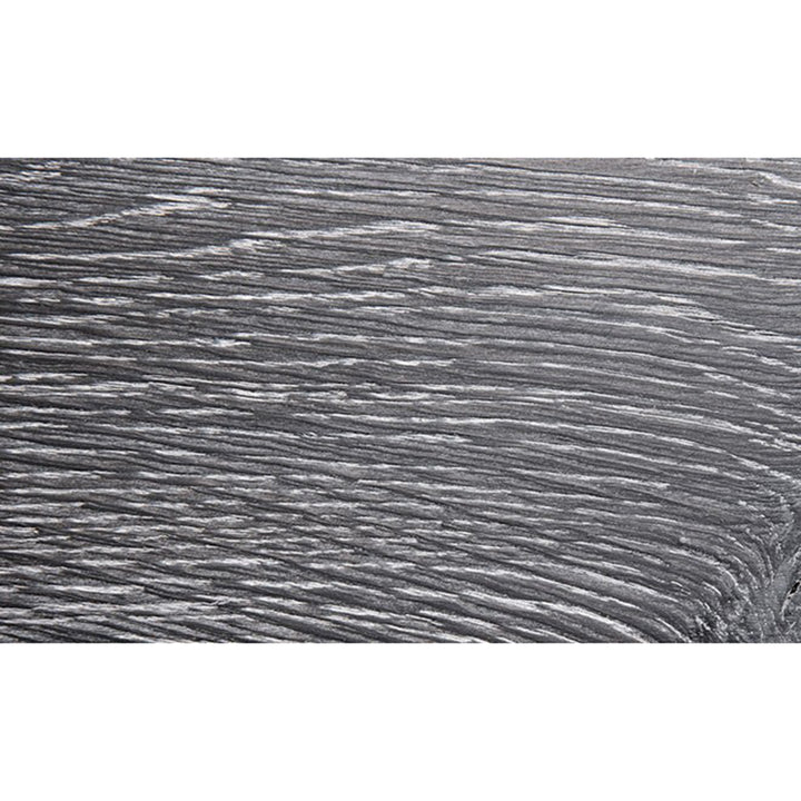 janua | sk 08 butterfly table | charburned oak grey shade + black base 300x100cm