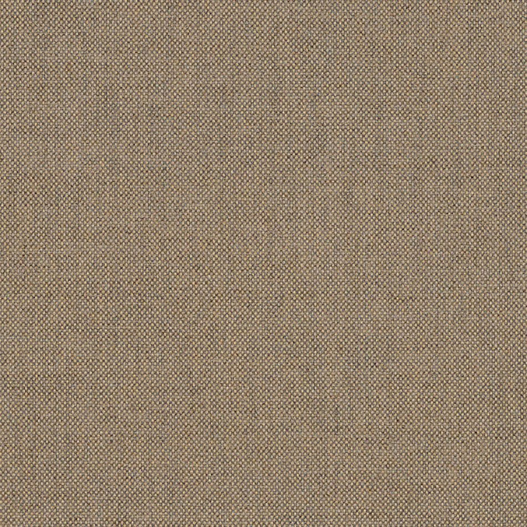 janua | bn 01 outdoor bench with backrest + wedge pillow | brushed chestnut sand + bronze base + natte heather grey 270cm