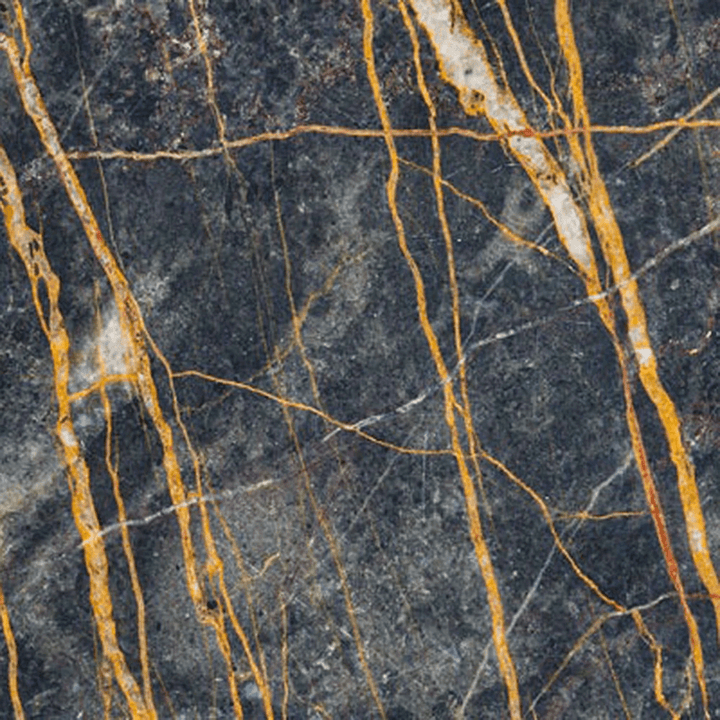 janua | sc 54 coffee table | black + gold limestone