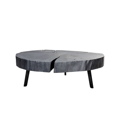janua | bc 05 stomp table | 80-90cm | charburned limed oak shade grey
