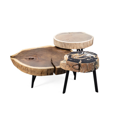 janua | bc 05 stomp table | 30-40cm | natural oak raw
