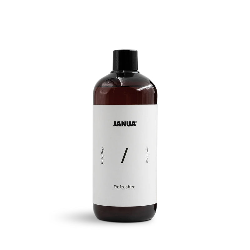 janua | refresher wood care set | charburned black + smoked anthracite