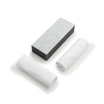 janua | refresher wood care set | charburned black + smoked anthracite