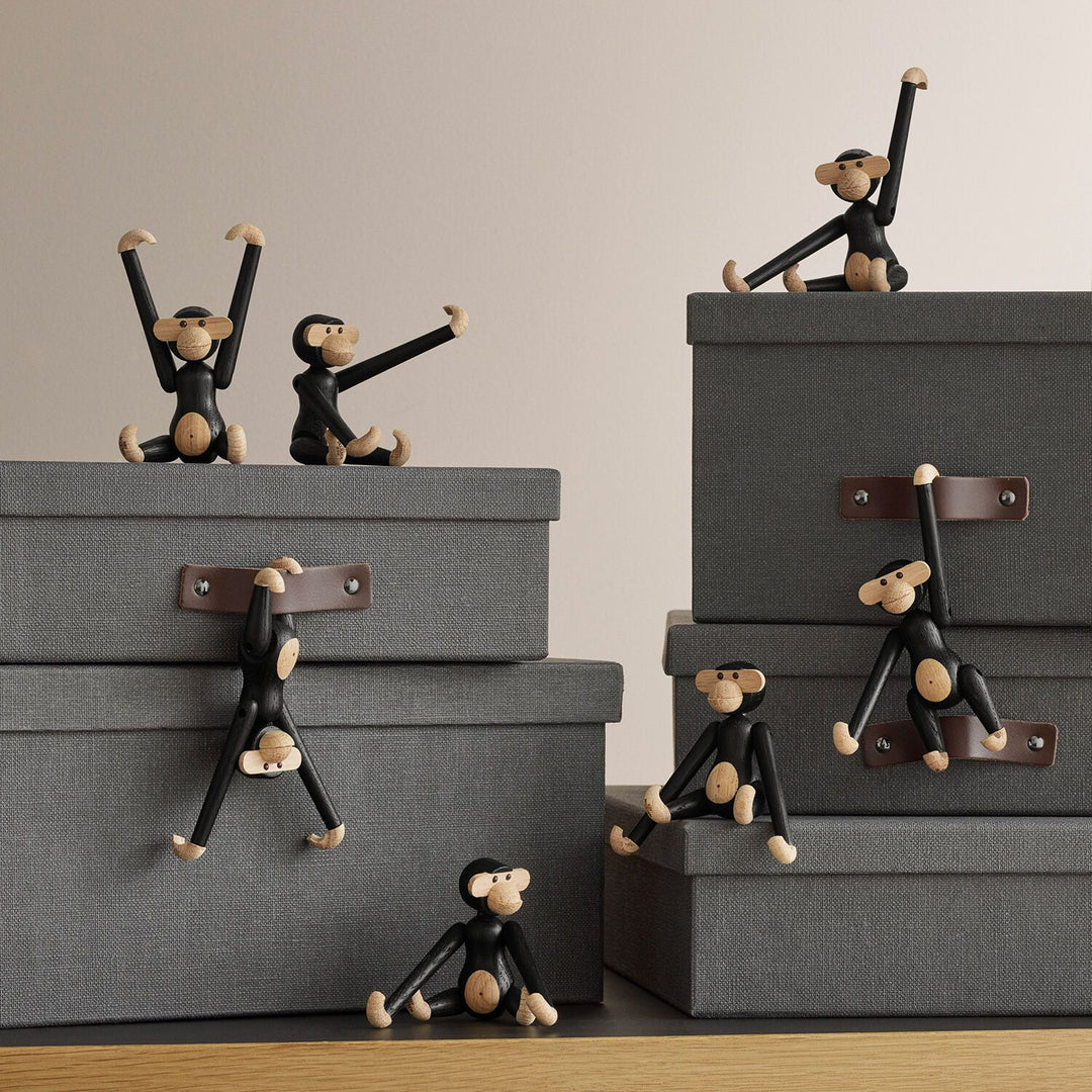 kay bojesen | monkey mini | dark stained oak