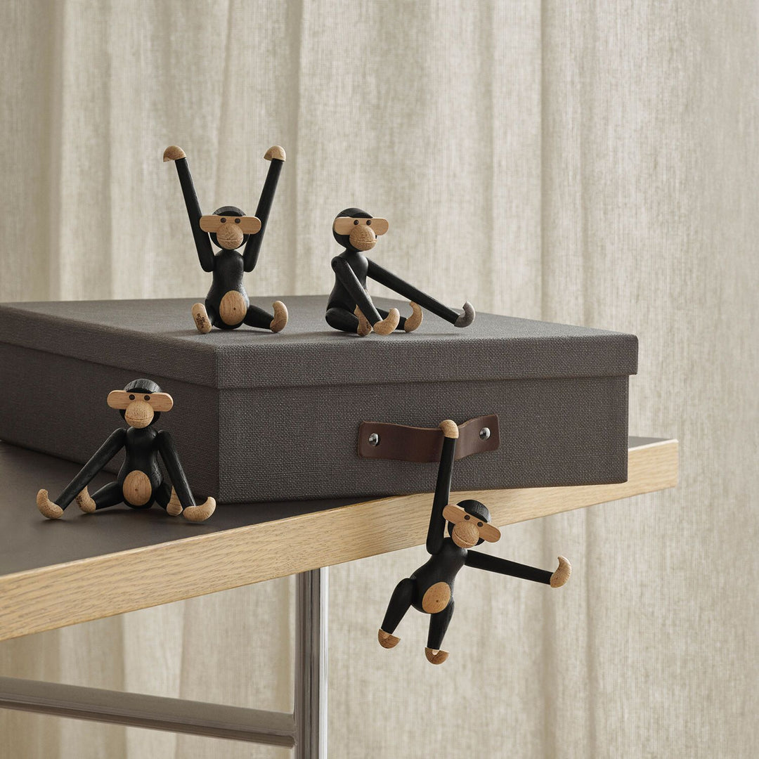 kay bojesen | monkey mini | dark stained oak