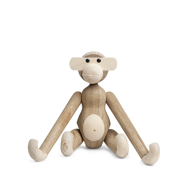 kay bojesen | monkey small | oak + maple