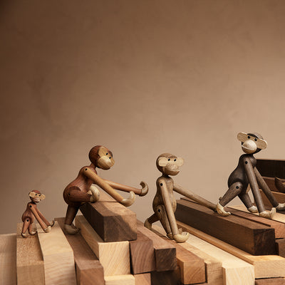 kay bojesen | monkey small | oak + maple