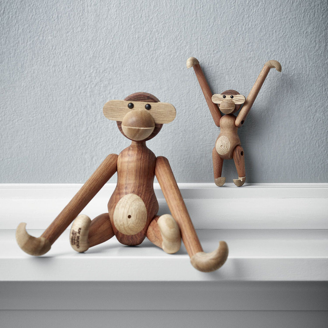 kay bojesen | monkey mini | teak + limba