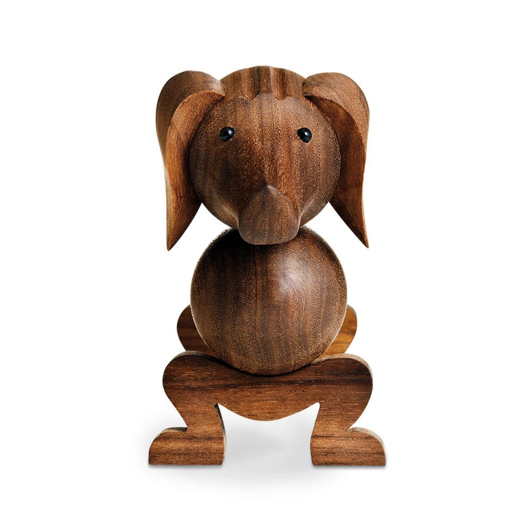 kay bojesen | dachshund dog | walnut