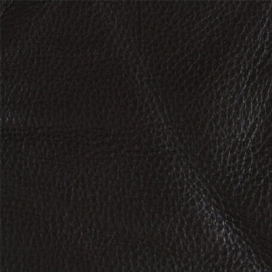 hjelle | siesta classic 304 footstool | black oak + hemsen HA19 leather