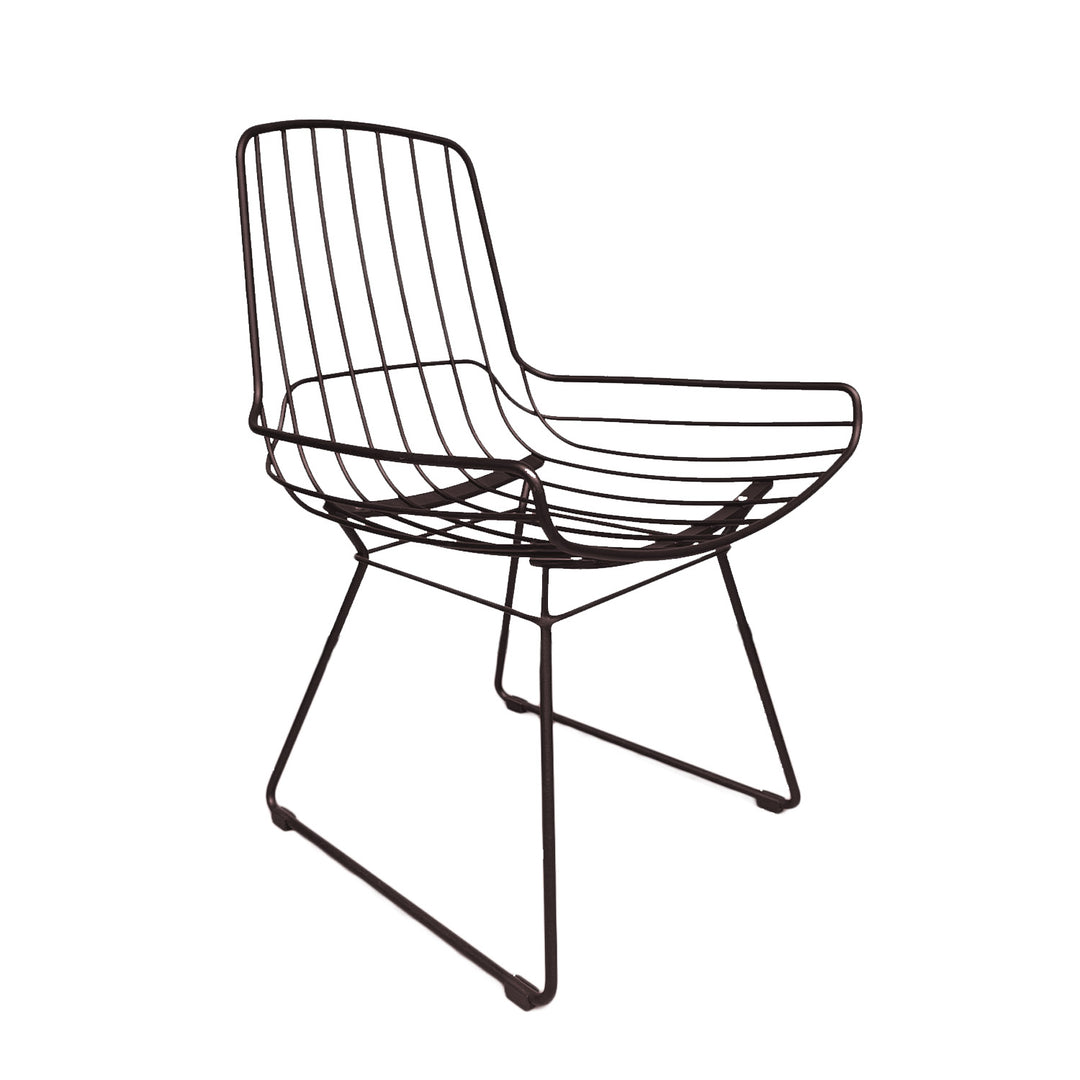freifrau | leyasol armchair low | FRAME + CUSHION INSERT ONLY - indoor/outdoor | steel bronze glaze