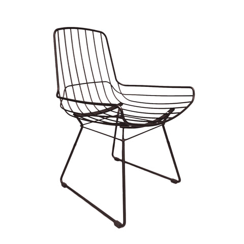 freifrau | leyasol armchair low | FRAME + CUSHION INSERT ONLY - indoor/outdoor | steel bronze glaze