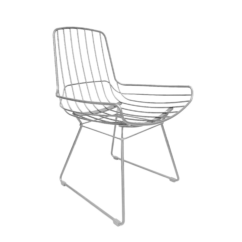 freifrau | leyasol armchair low | FRAME + CUSHION INSERT ONLY - indoor/outdoor | grey white