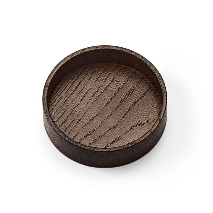 lind dna | coaster circle wood box | oak smoked