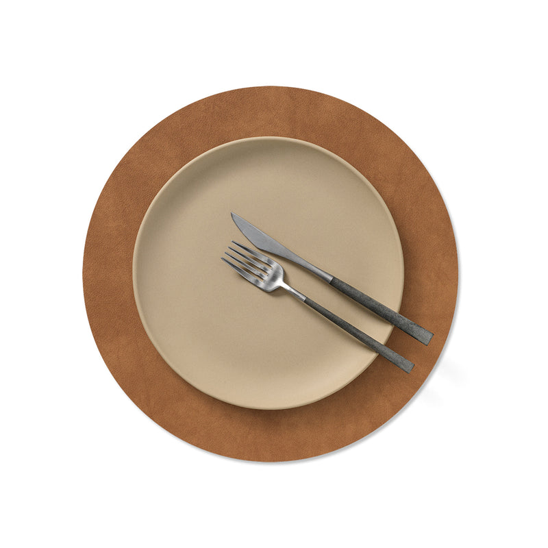 lind dna | table mat | circle medium | nupo nature