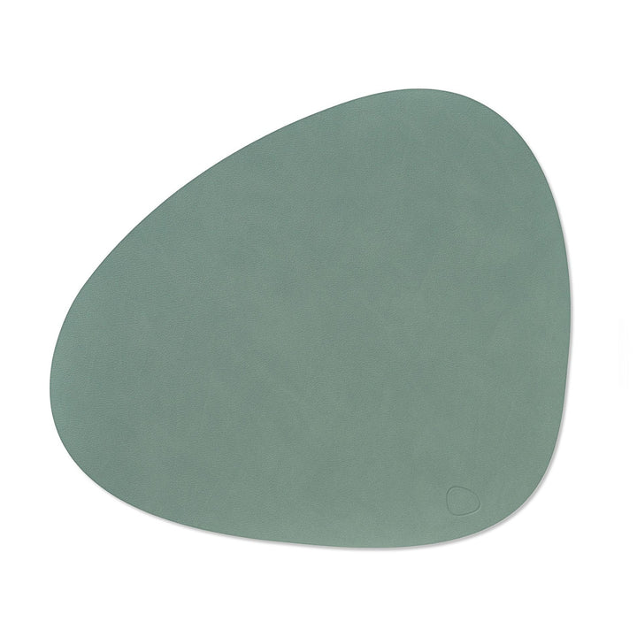 lind dna | table mat curve | L nupo pastel green