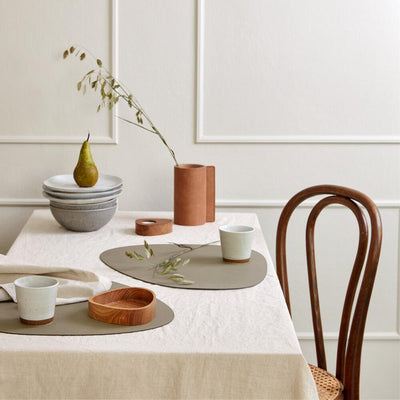 lind dna | table mat | curve large | nupo army green