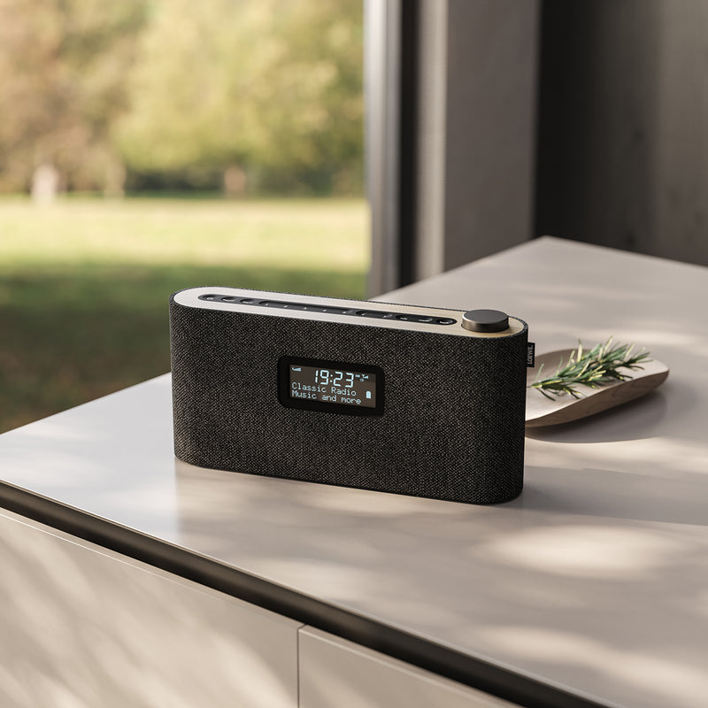 loewe | radio.frequency | portable speaker + radio + alarm clock