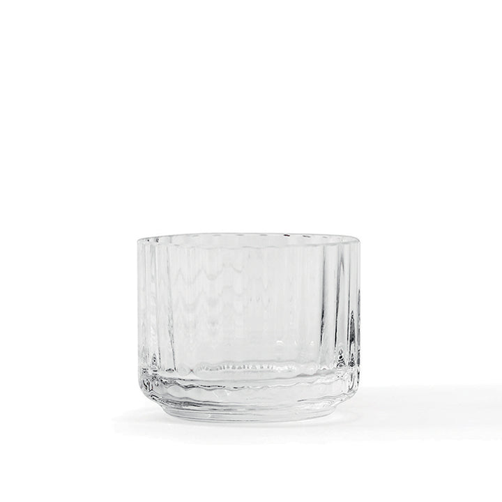 lyngby | glass tealight holder | clear - LC