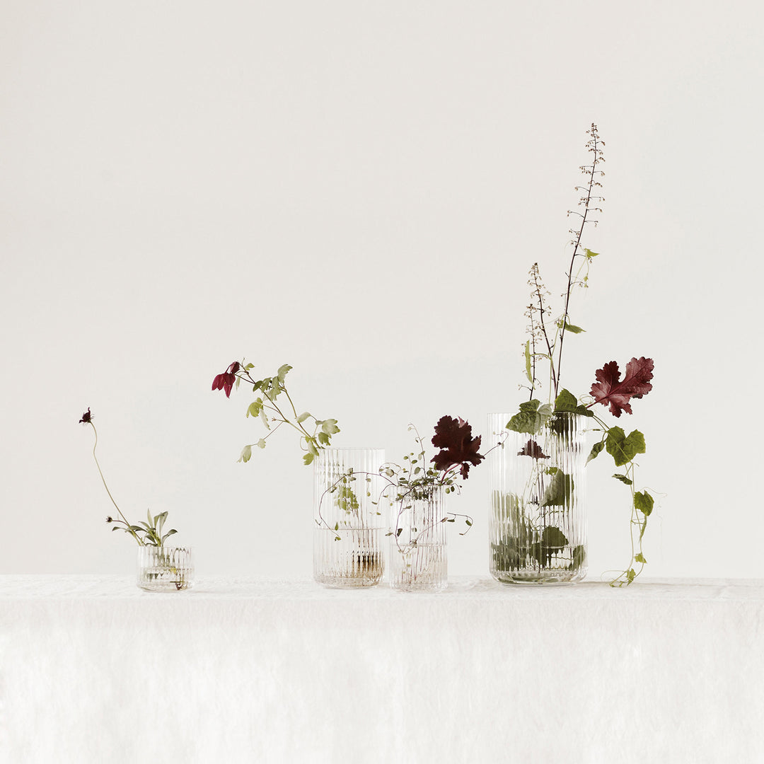 lyngby | glass tealight holder | clear - LC