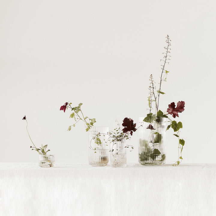 lyngby | glass tealight holder | clear - LC