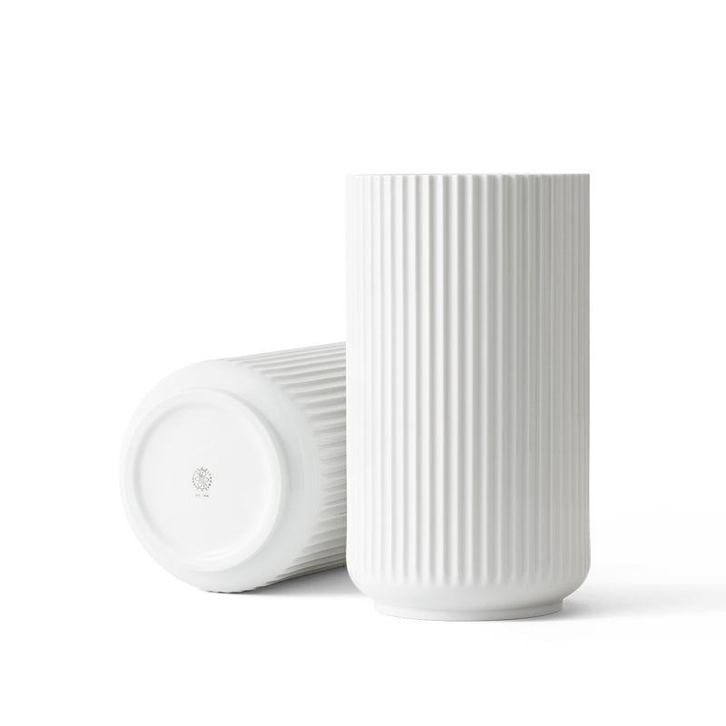 lyngby | porcelain vase 31cm | white - LC