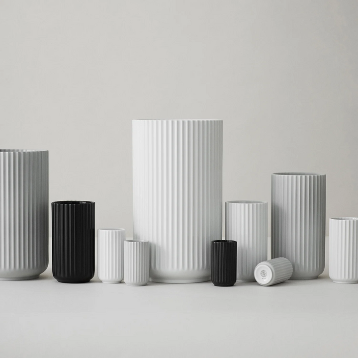 lyngby | porcelain vase 31cm | white - LC