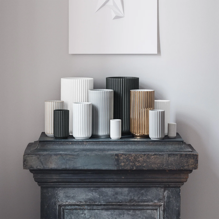 lyngby | porcelain vase 31cm | white - LC
