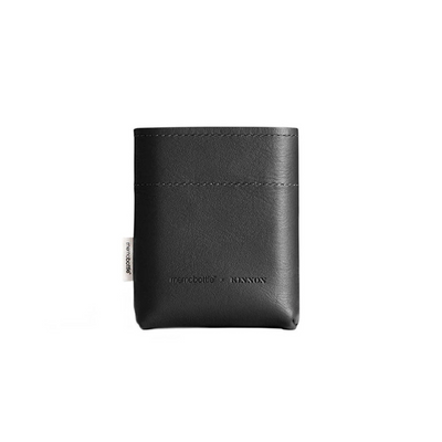 memobottle | sleeve A7 leather | black - DC