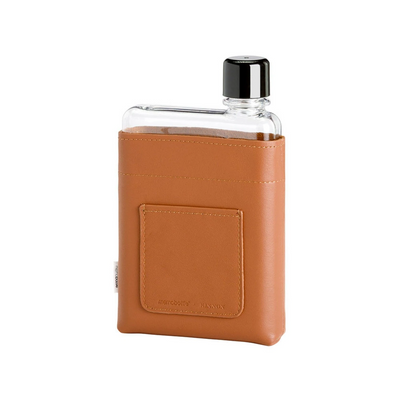 memobottle | sleeve A6 leather | tan - DC