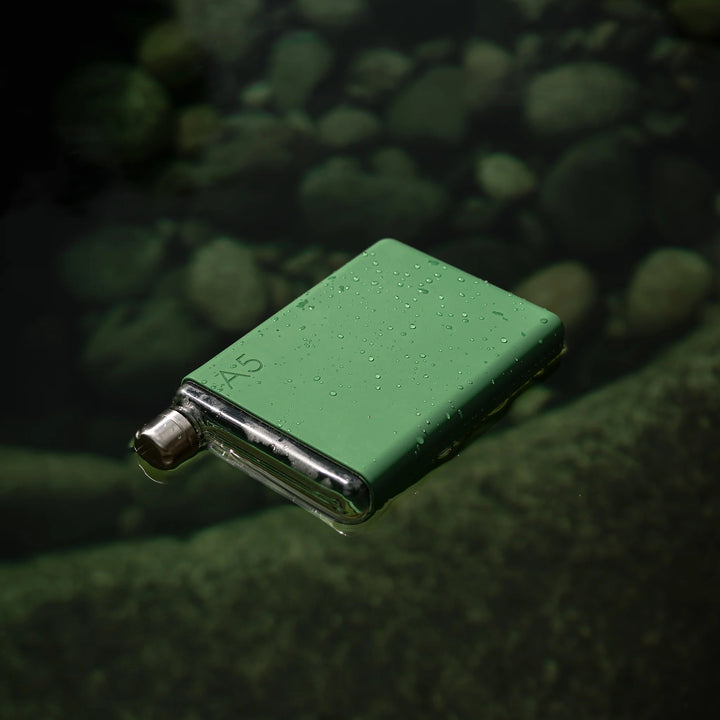 memobottle | sleeve A5 silicone | moss green - LC