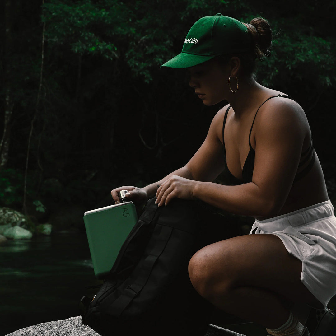 memobottle | sleeve A5 silicone | moss green - LC