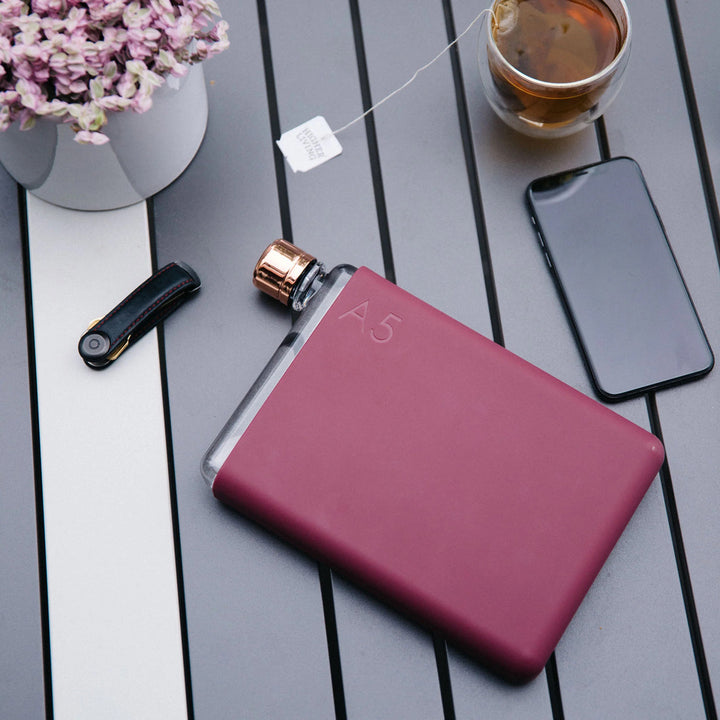 memobottle | sleeve A5 silicone | wild plum - LC