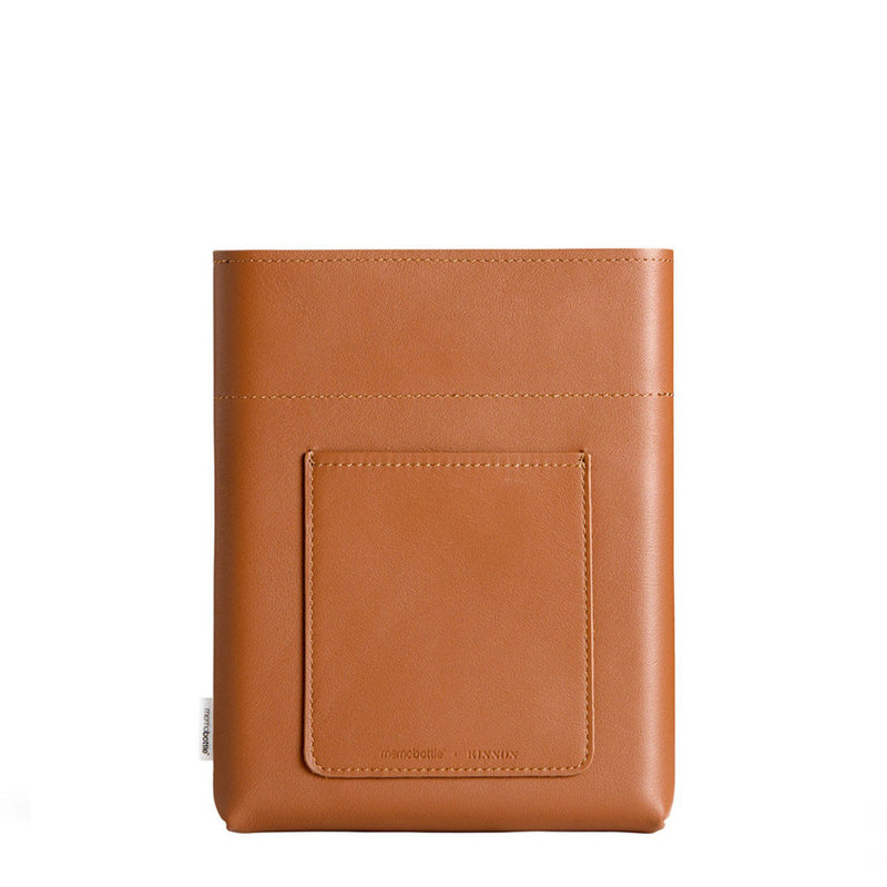 memobottle | sleeve A5 leather | tan - DC