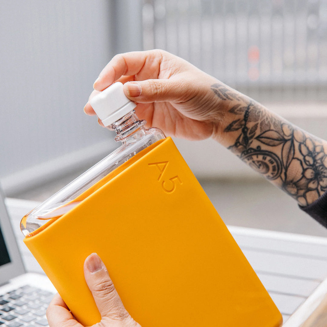 memobottle | sleeve a5 silicone | mandarin - LC