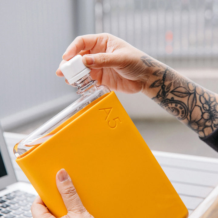 memobottle | sleeve a5 silicone | mandarin - LC