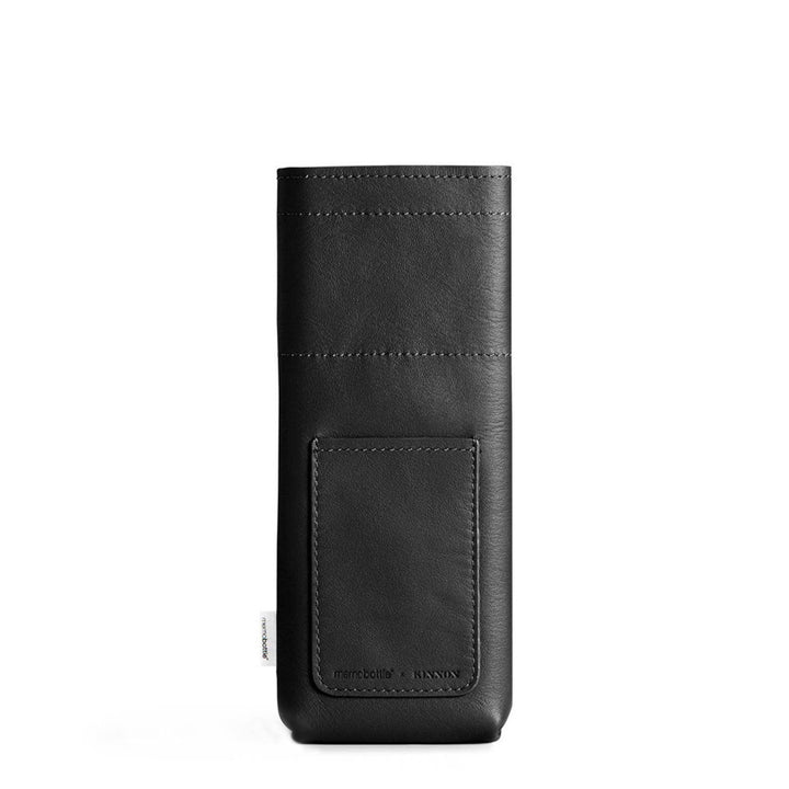 memobottle | sleeve slim leather | black - LC