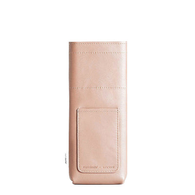 memobottle | sleeve slim leather | nude - DC