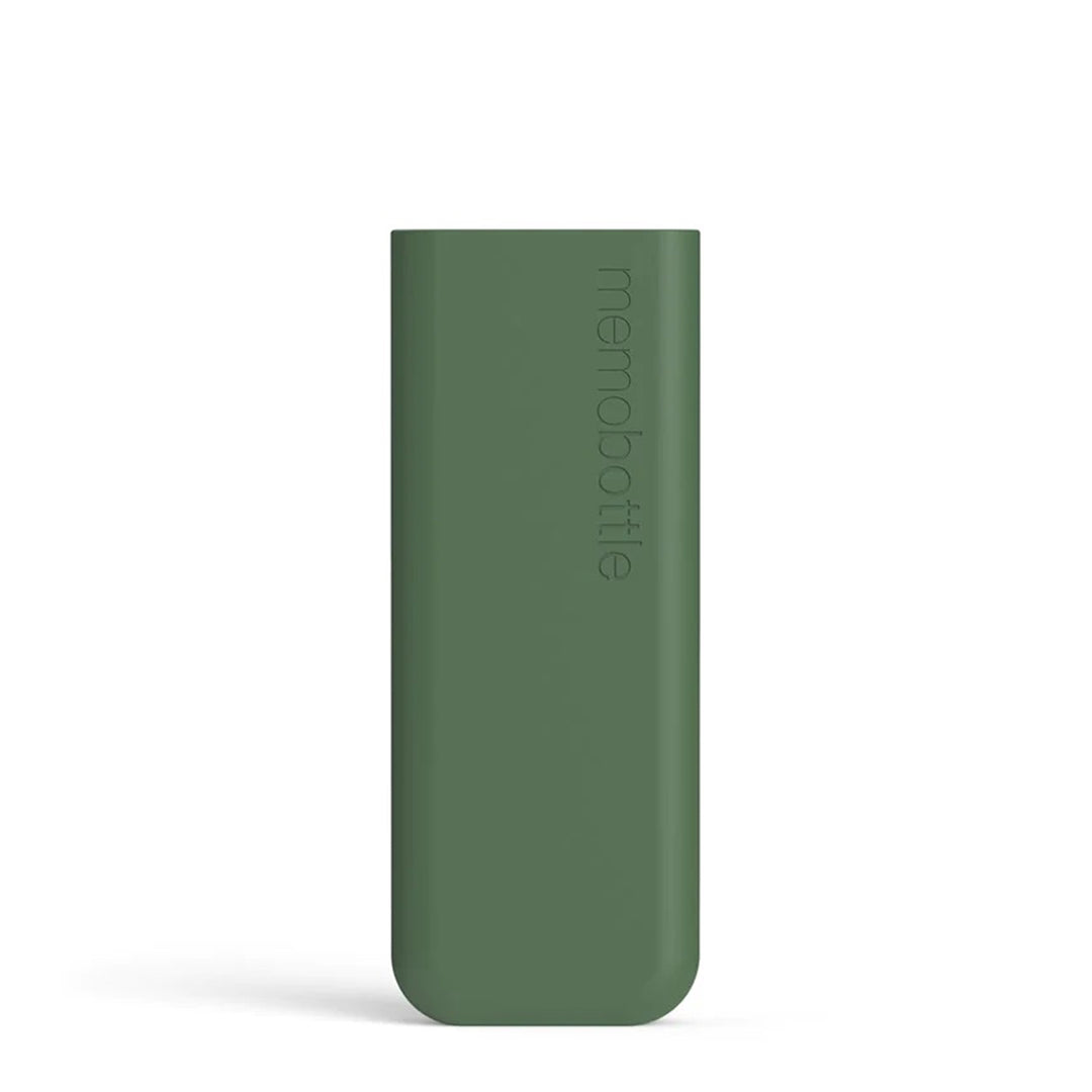 memobottle | sleeve slim silicone | moss green - LC