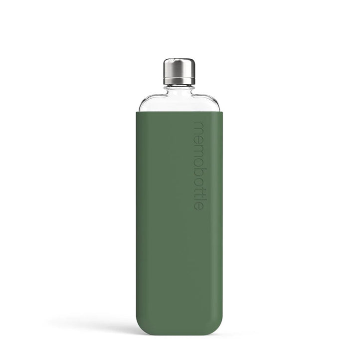 memobottle | sleeve slim silicone | moss green - LC