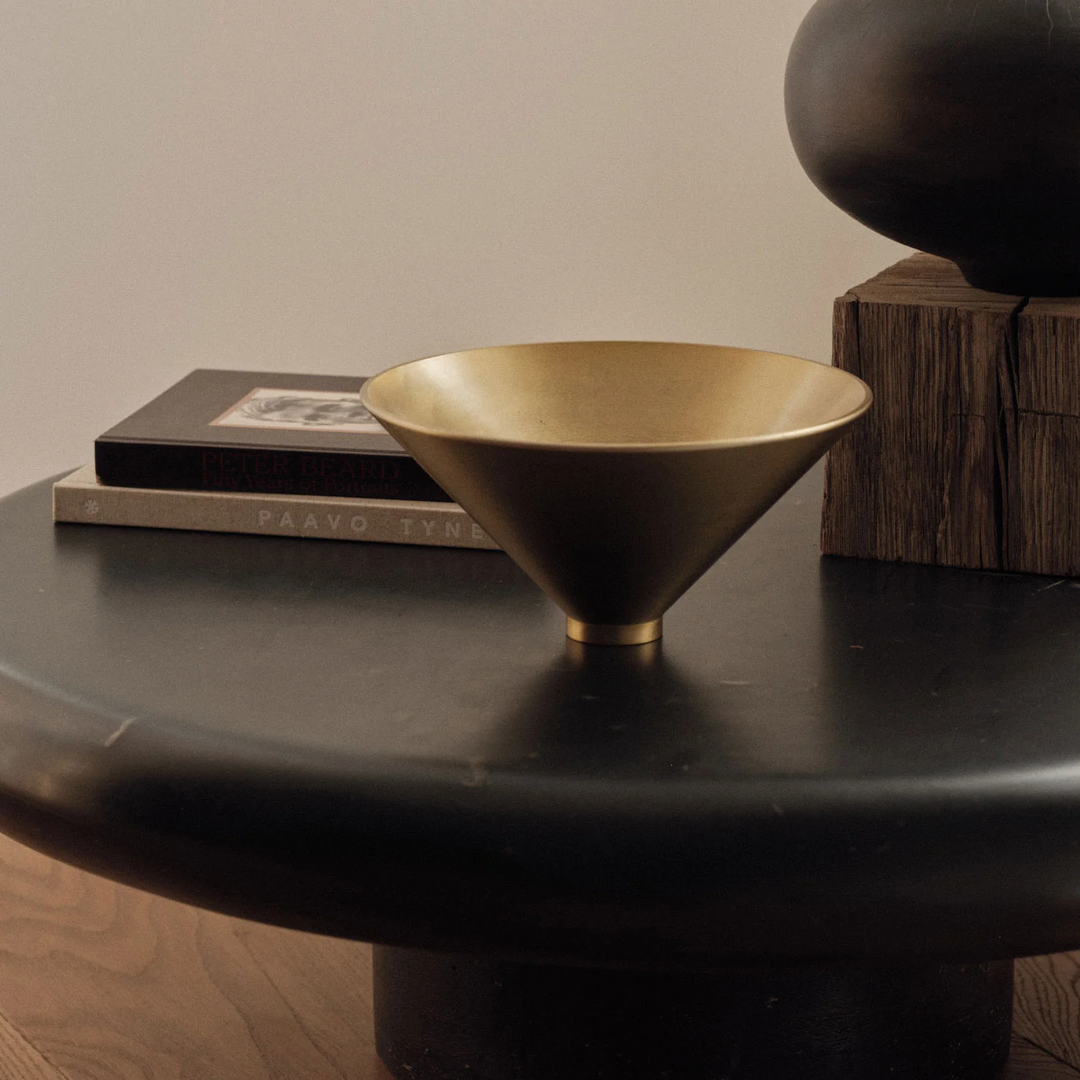 audo copenhagen (menu) | taper bowl | brass